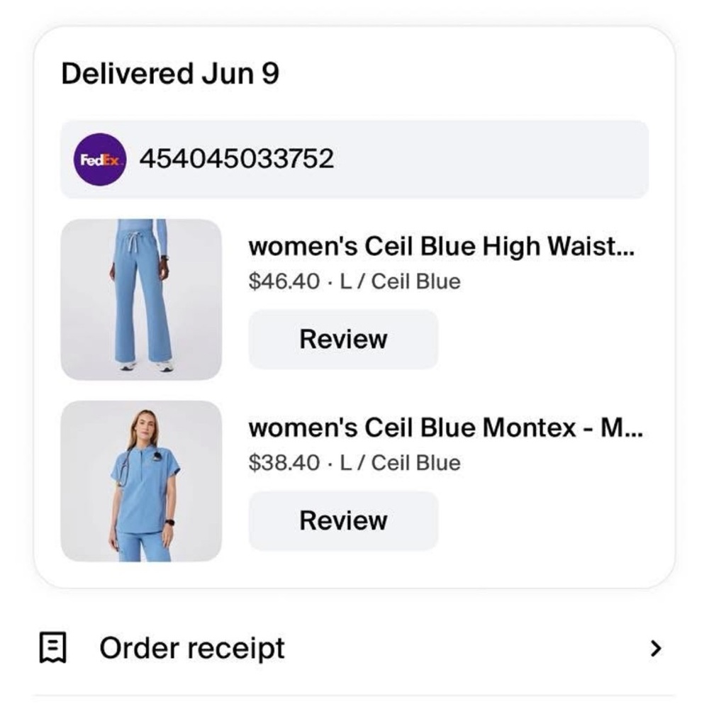Figs Women's Ceil Blue